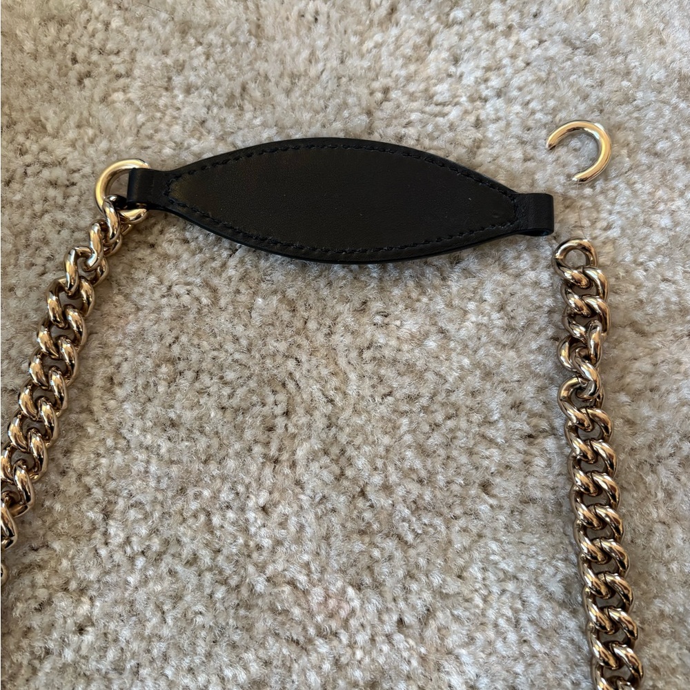 Gucci Black Embossed GG Tassel Hobo Bag - Picture 12 of 13